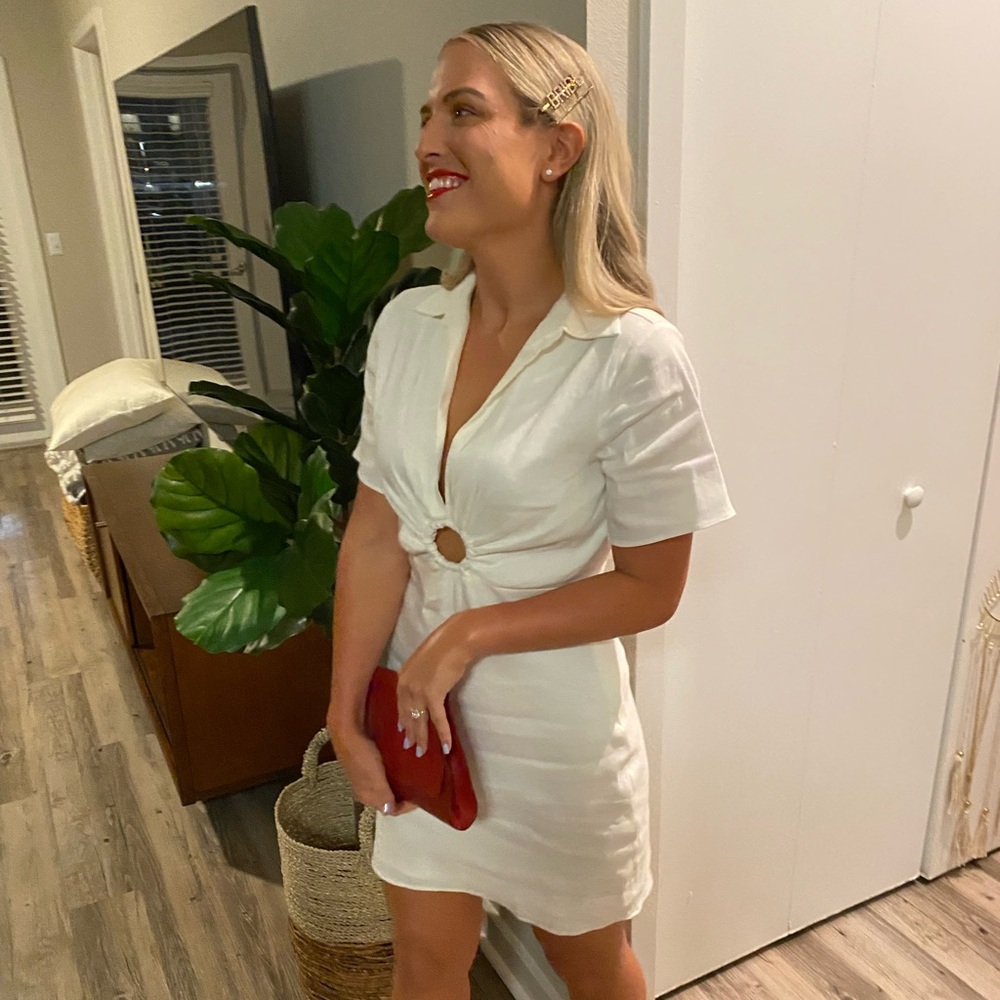White dress